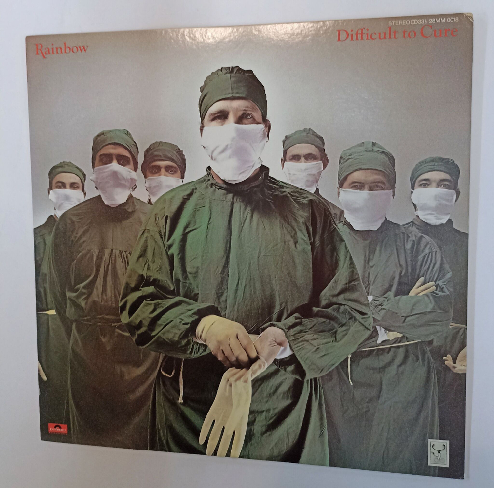 Винтажная виниловая пластинка LP Rainbow Difficult To Cure (Japan 1981) (No Obi)