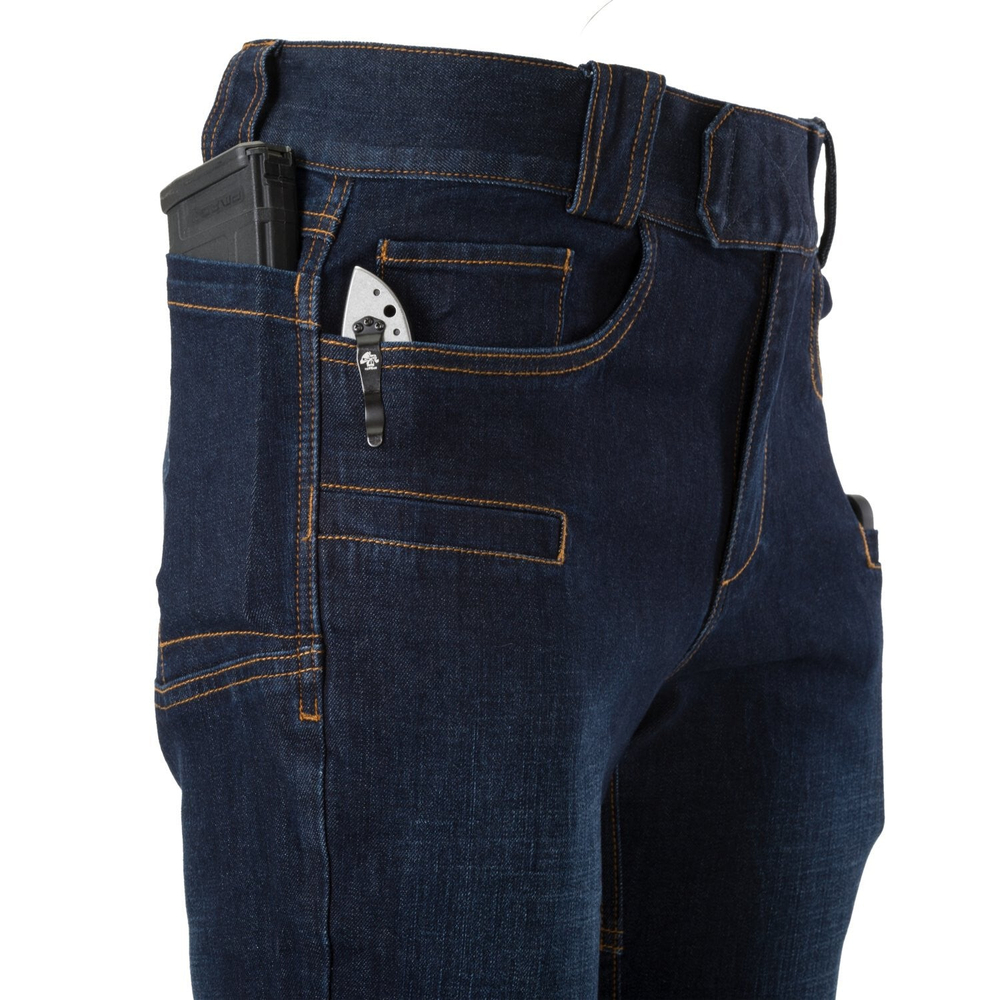 Джинсы Helikon-Tex Greyman Tactical Jeans-Denim Mid Dark Blue