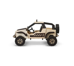 БАГГИ, BUGGY от TARG - деревянный конструктор, сборная модель, Внедорожник 3d пазл, собрать своими руками