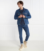 Джинсовая куртка Tommy Jeans - голубой(DM0DM17472)