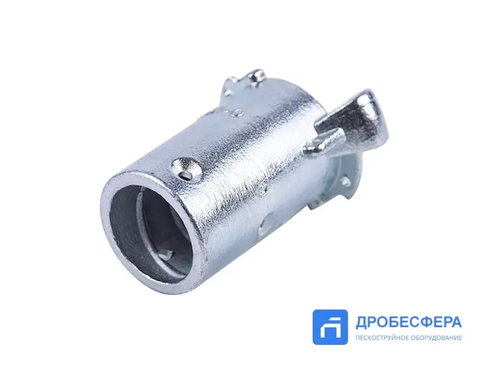 Соединение крабовое (сталь) на рукав 13х27 мм CQT-0
