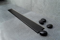 Душевой лоток Pestan Confluo Frameless Line 650 Black Matte