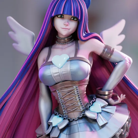 Stocking - Panty &amp; Stocking with Garterbelt