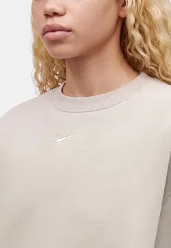 Толстовка женская NIKE W NK STDO FLC MW OS CREW