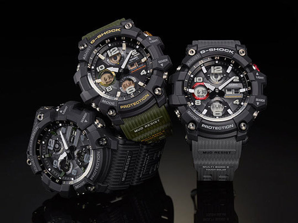 Японские наручные часы Casio G-SHOCK GWG-100-1A