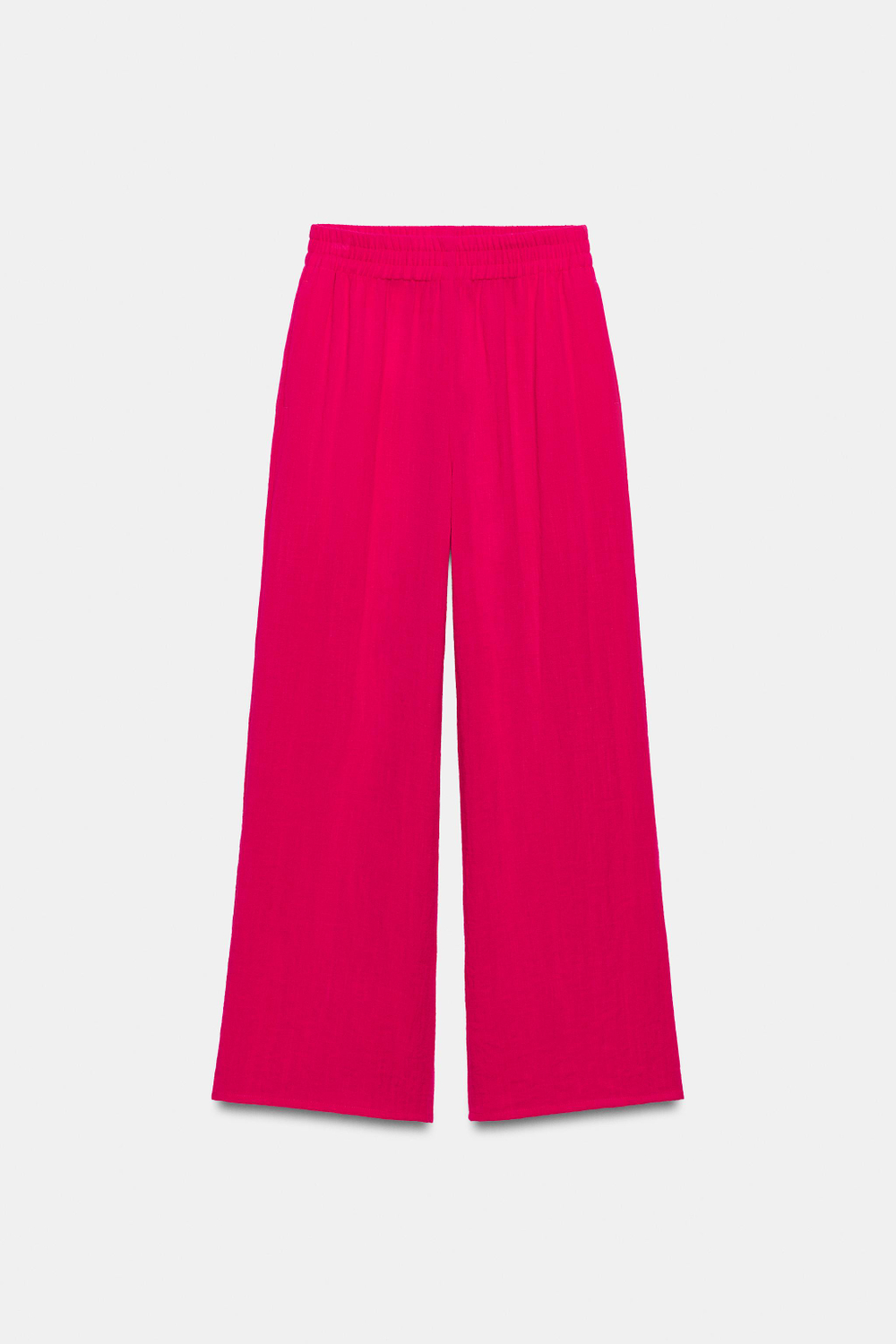 ШИРОКИЕ БРЮКИ С ЭЛАСТИЧНЫМ ПОЯСОМ — ZARA