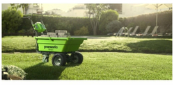 Тележка садовая аккумуляторная самоходная GREENWORKS G40GC 40В,106л,без АКБ и ЗУ (7400007)