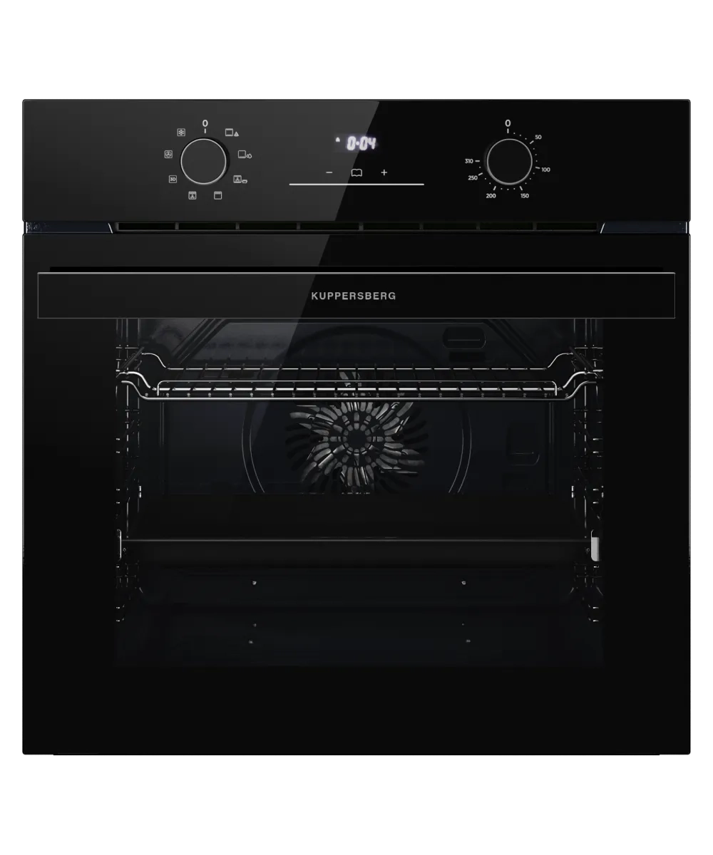Встраиваемый электрический духовой шкаф Kuppersberg HO 608 Black Glass