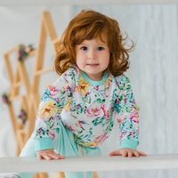 Свитшот "Акварельные цветы"