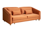 Диван Garda Decor Треви (Trevi) 230М(К) трехм раскл с кантом терракотовый Colt006 232*103*88 см