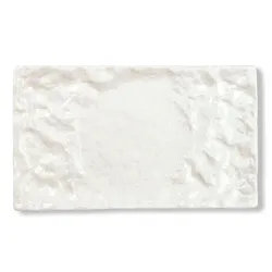 Блюдо прямоугольное 34*20 см h3 см Crumpled Style белое фарфор P.L. Proff Cuisine [3]