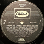 Frank Sinatra - Sunday And Everyday With Frank Sinatra (Франция 1970г.)