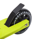 Самокат трюковый NOVATRACK WOLF'20, черно-зеленый