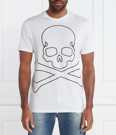 Футболка Skull&Bones Philipp Plein - белый(MTK6823 PJY002N)