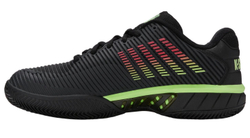 Мужские теннисные кроссовки K-Swiss Hypercourt Express 2 Clay - black/soft neon green/neon lava