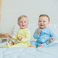 Слип на молнии "Светлый деним" 0+