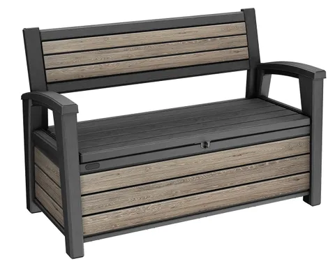 Keter Скамья ДЕКО ясень (Deco Garden Bench) 227 л.