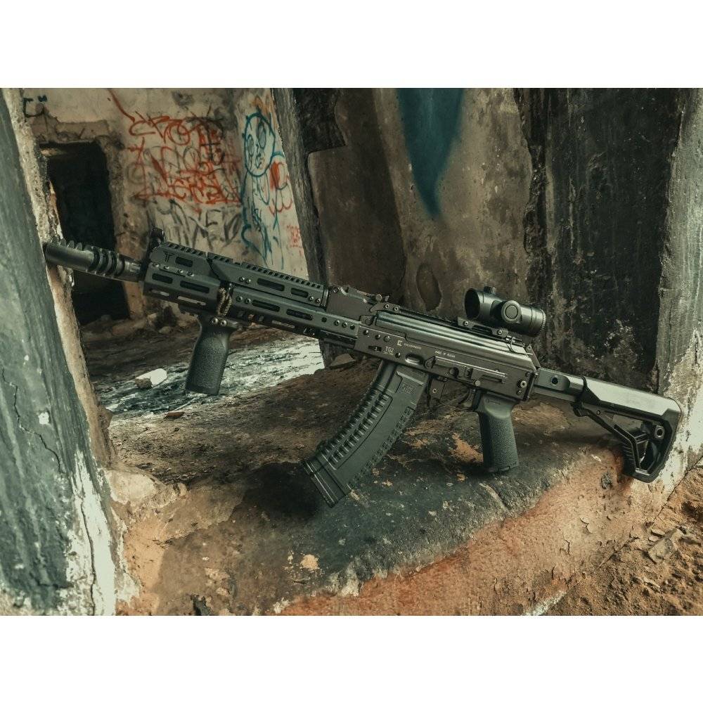 Алюминиевое тактическое цевье Н-1С для АК-74, АКМ, ВПО-136/209, TG2, Тактические Идеи