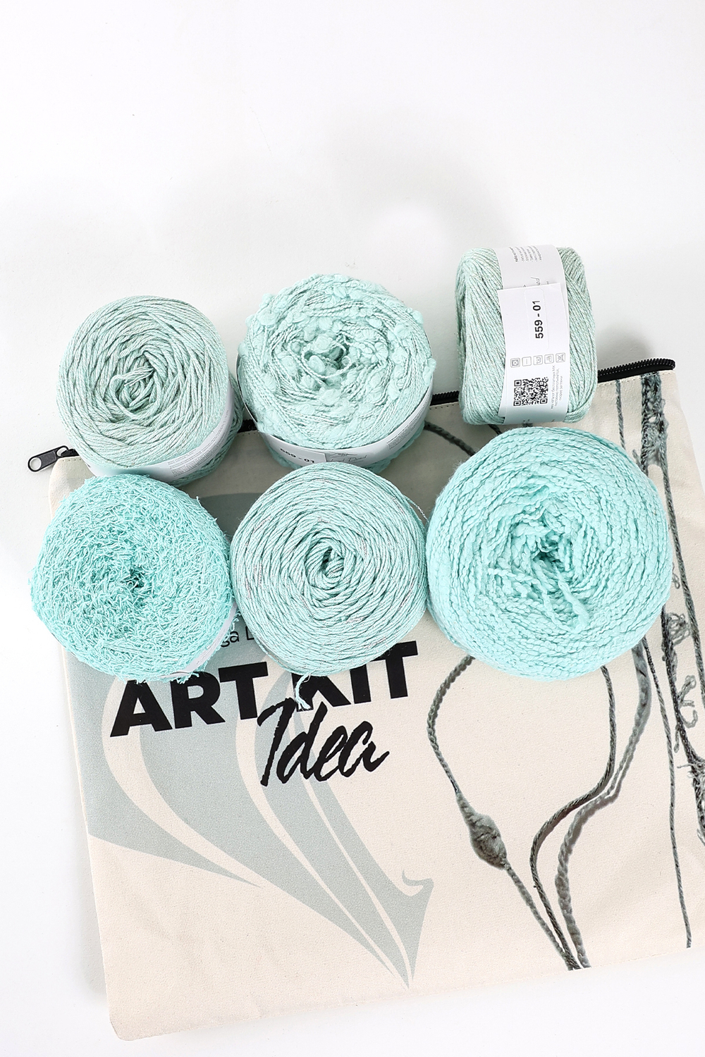 Пряжа O'Yarn ART KIT IDEA, 600г
