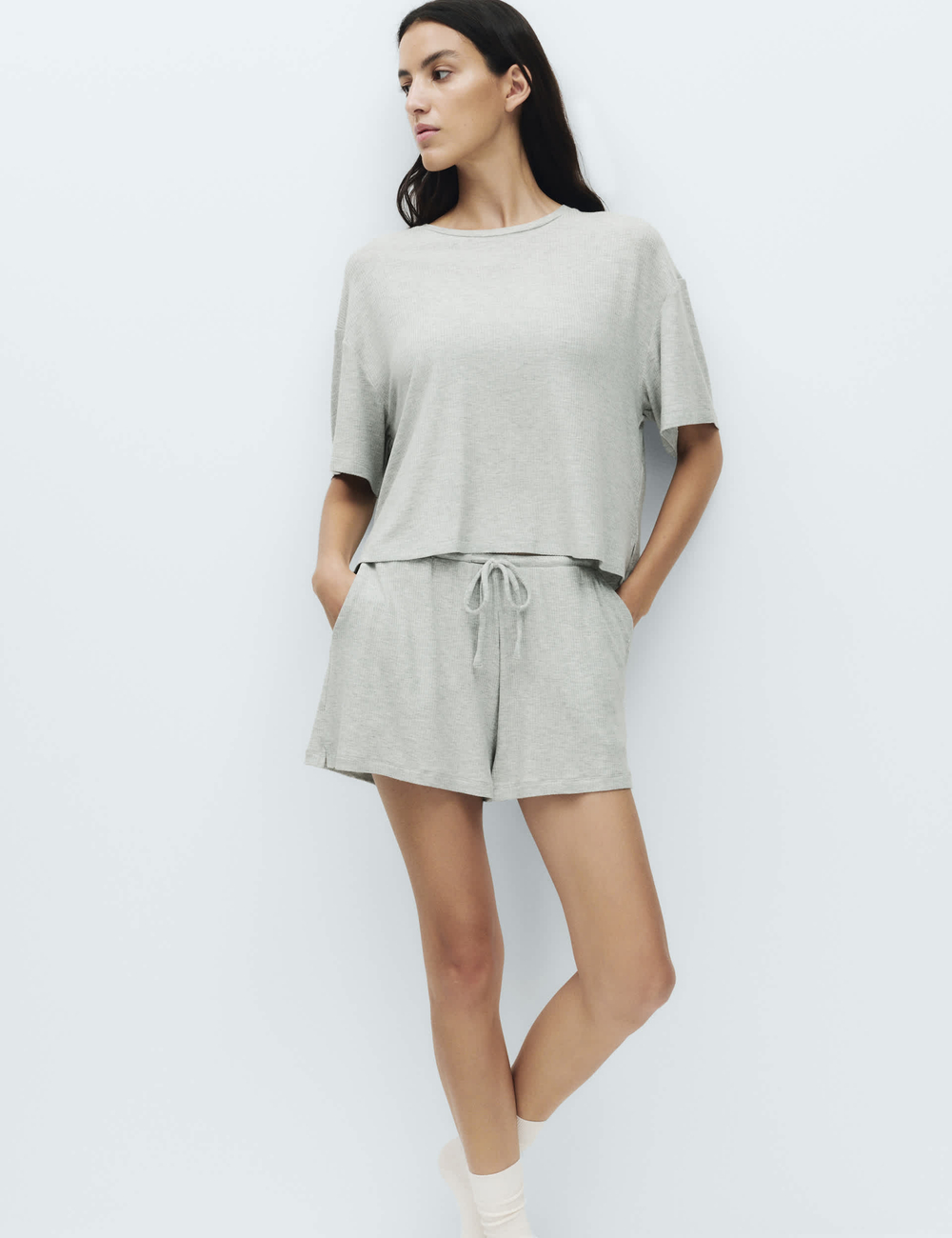Пижамные штаны из модальной ткани - Marks & Spencer