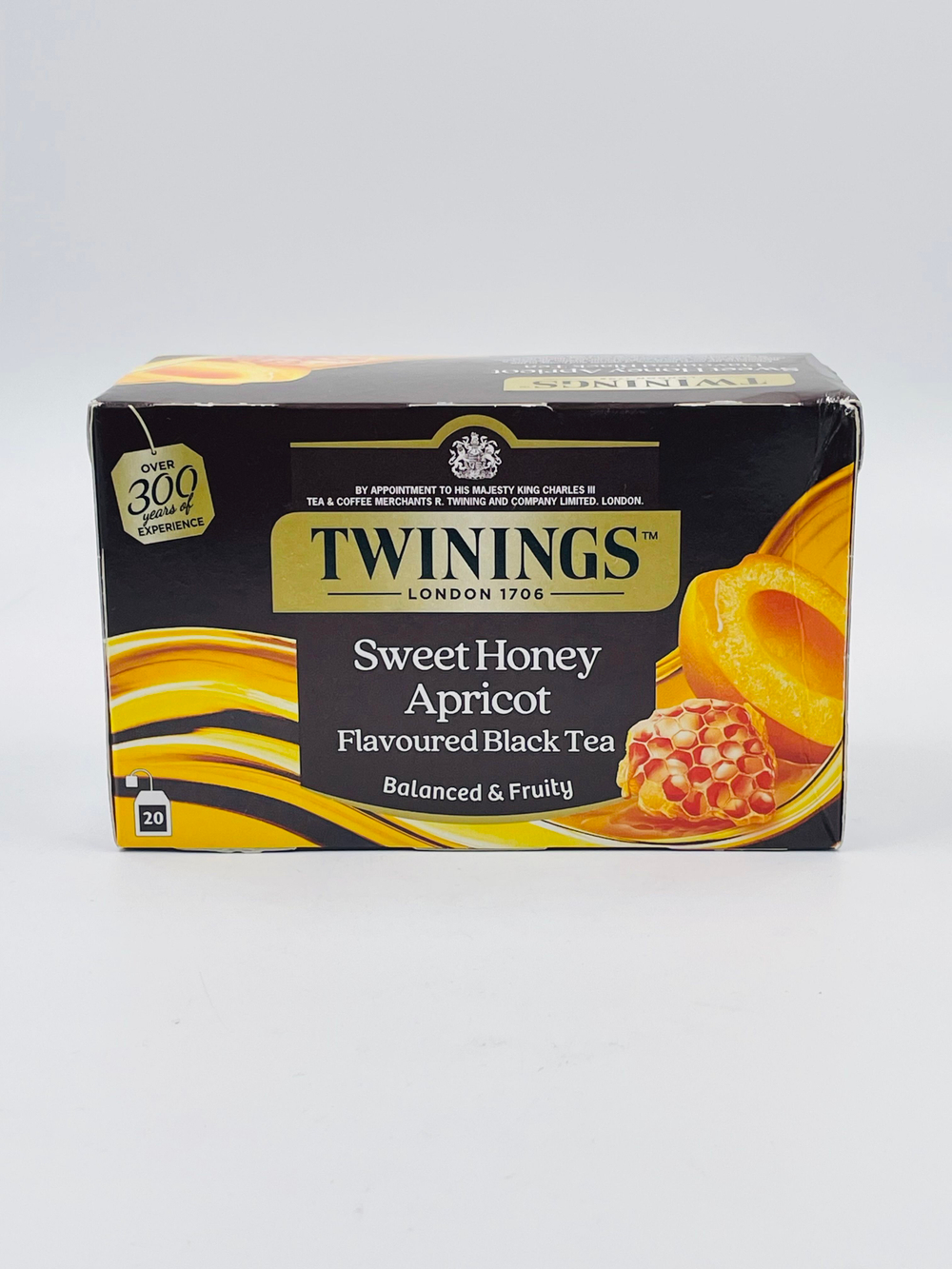 Чай черный Twinings с ароматом сладкого медового абрикоса 20x2 г (из Финляндии)