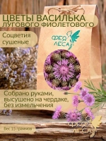 Василек фиолетовый луговой цвет для магии, чая и творчества