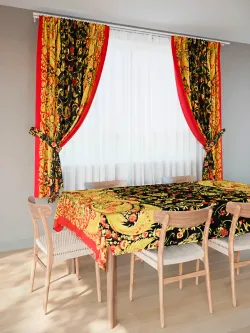 Штора из рогожки на кухню, для спальни, гостиной 145х180 2шт