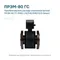 Преобразователь расхода электромагнитный ПРЭМ-80 ГС ИМИ/-/16/НЖ/IP65/12/D Qmax2