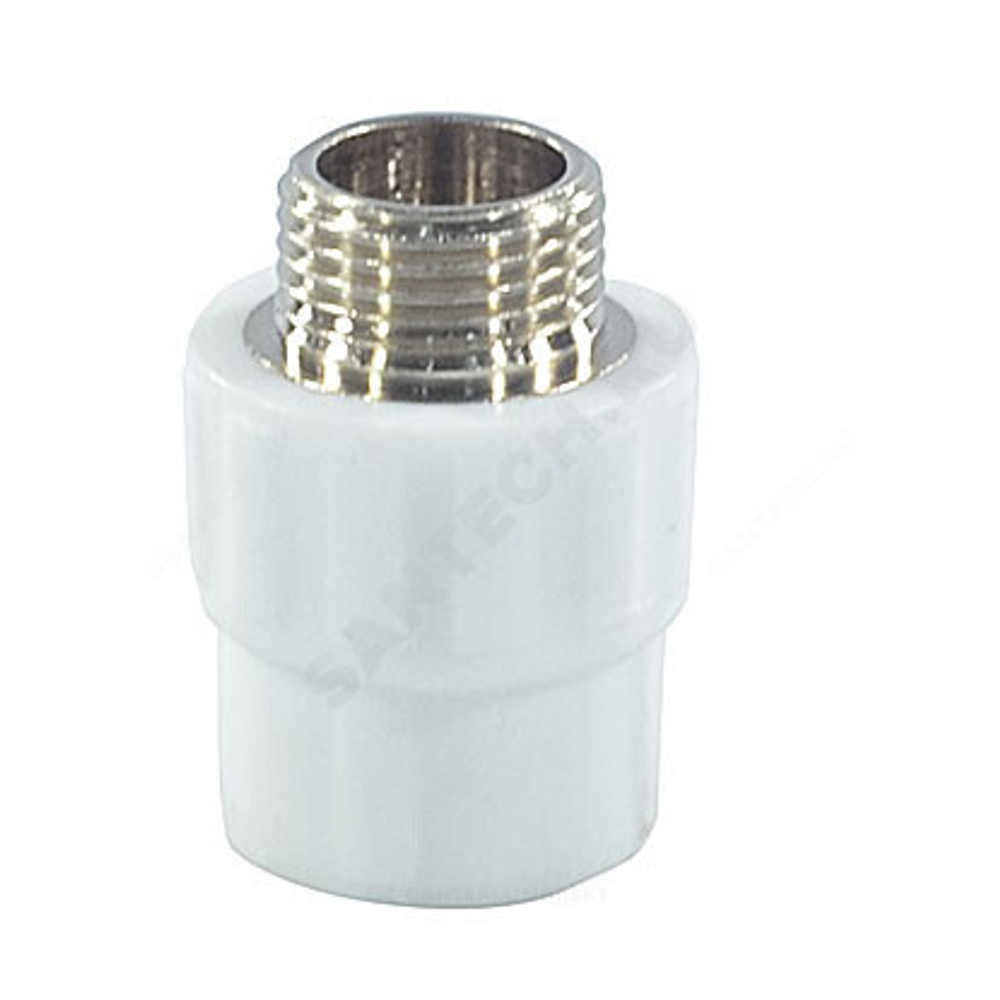 Муфта PP-R комбинированная белая Дн 20х1/2" НР PRO VALFEX 10130020-PRO