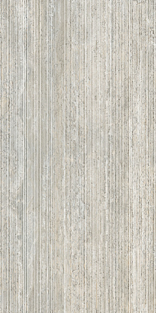 Керамогранит ITALGRANITI I TRAVERTINI Grigio Vein Cut Ribbed 60х120 TR05BAR