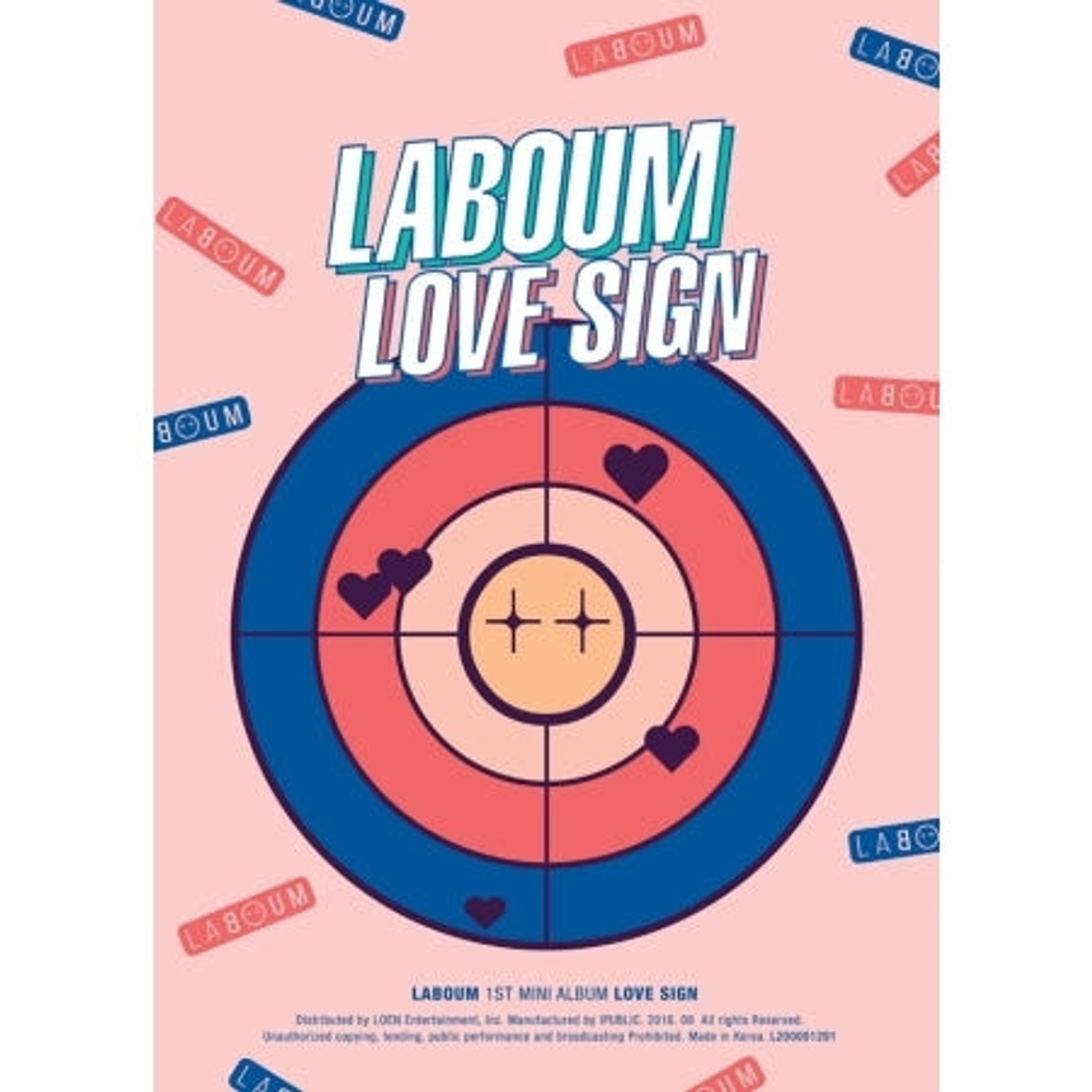 Альбом LABOUM - LOVE SIGN 1st Mini Album