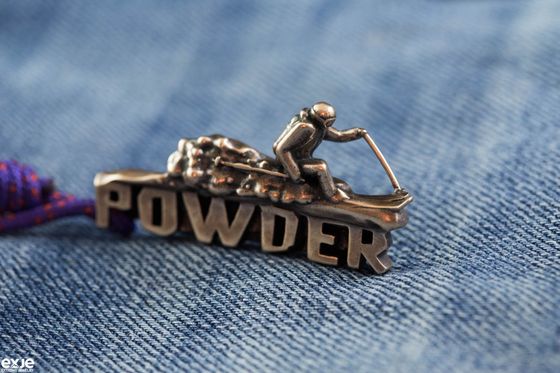 СУВЕНИР БРЕЛОК EXJE "POWDER SKI"
