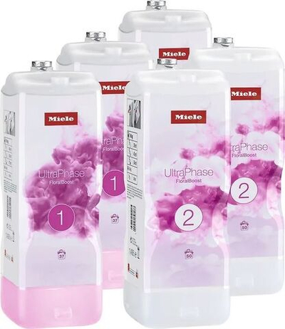 Комплект средств для стирки Miele UltraPhase 1 FloralBoost и UltraPhase 2 Floral Boost