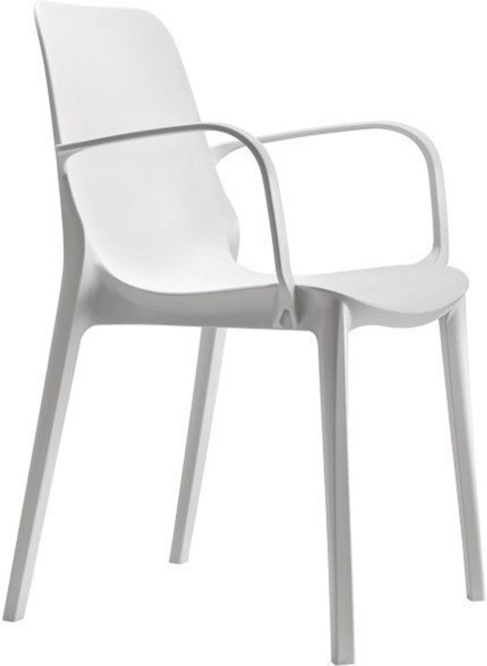 Кресло пластиковое Scab Design Ginevra, лен