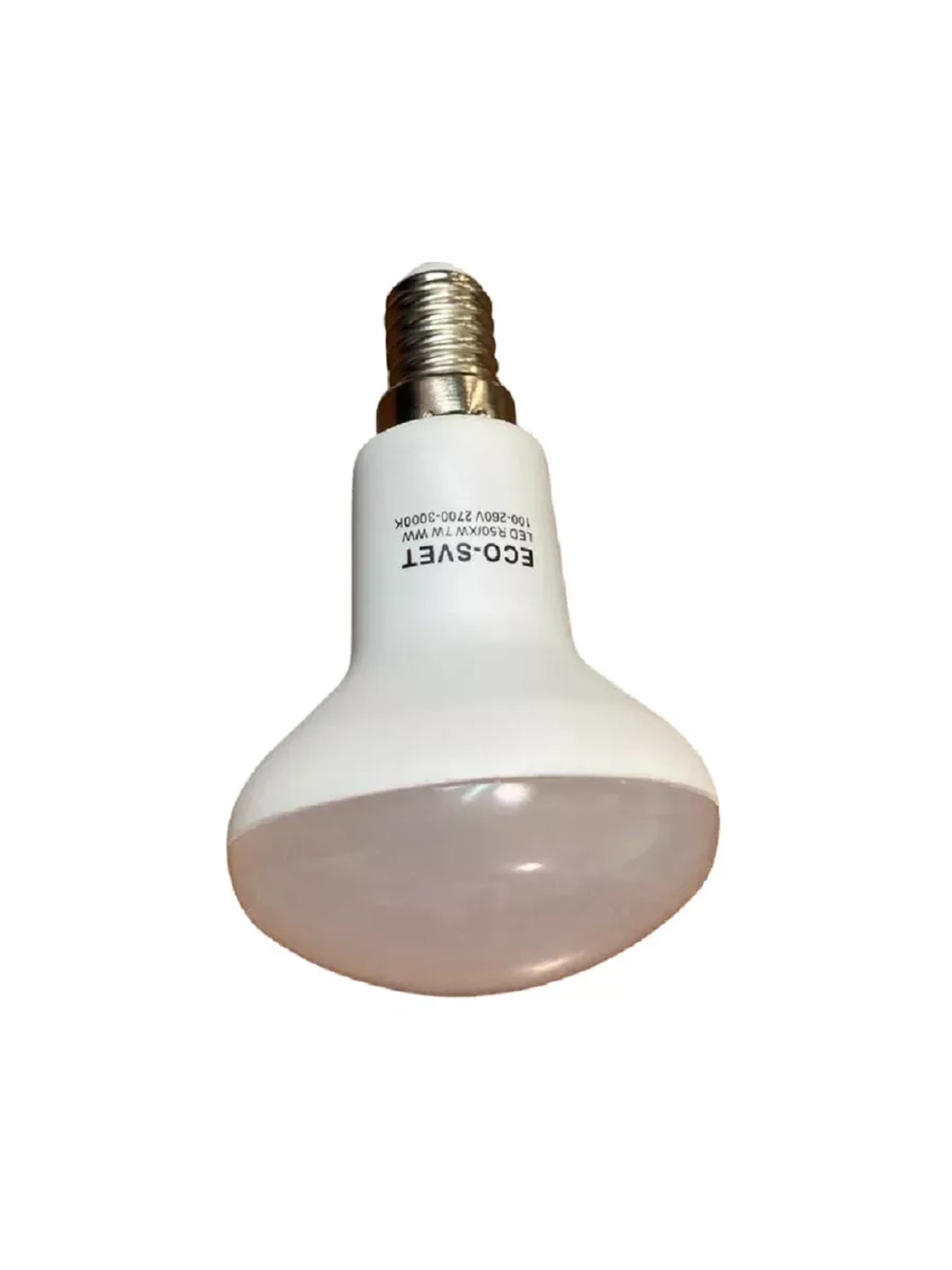 Светодиодная LED лампа R50 E14 7W тёпл 10шт