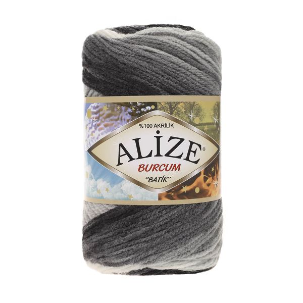Пряжа Alize (Ализе) Burcum Batik / уп.5 мот. по 100 г, 210 м, 1900 секционный