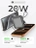 Внешний аккумулятор Gurdini Flow Power (CCC) 10000 mAh 20W ( built-in cables) USB-C/Lightning Dark Gray