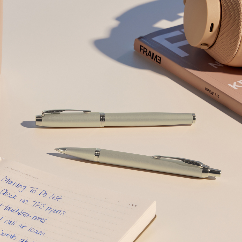 Parker IM Professionals - Monochrome Champagne,  шариковая ручка, M, подар.кор.