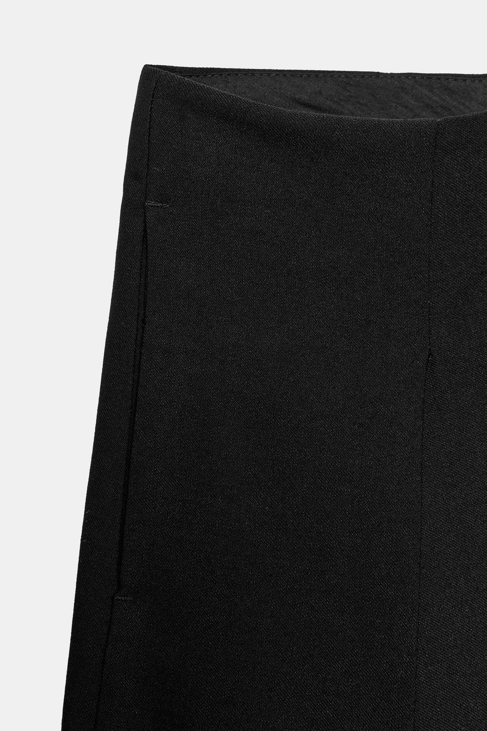ZARA ОБЪЕМНЫЕ БРЮКИ ZW COLLECTION, ЧЕРНЫЙ
