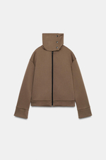 КУРТКА С ВОРОТНИКОМ-СТОЙКОЙ — ZARA