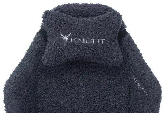 Кресло игровое Knight T1 синий экомех с подголов. крестов. металл