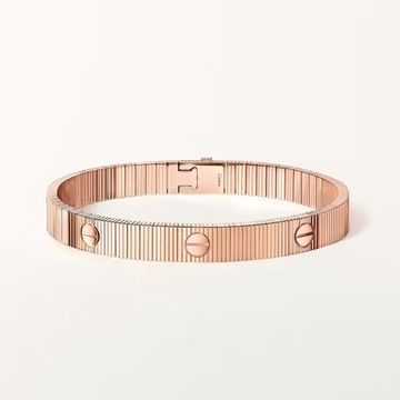 Браслет Cartier LOVE Unlimited Bracelet flexible в розовом золоте