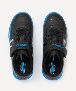 Бутсы зальные Evofly IN Talant Black/blue, детский