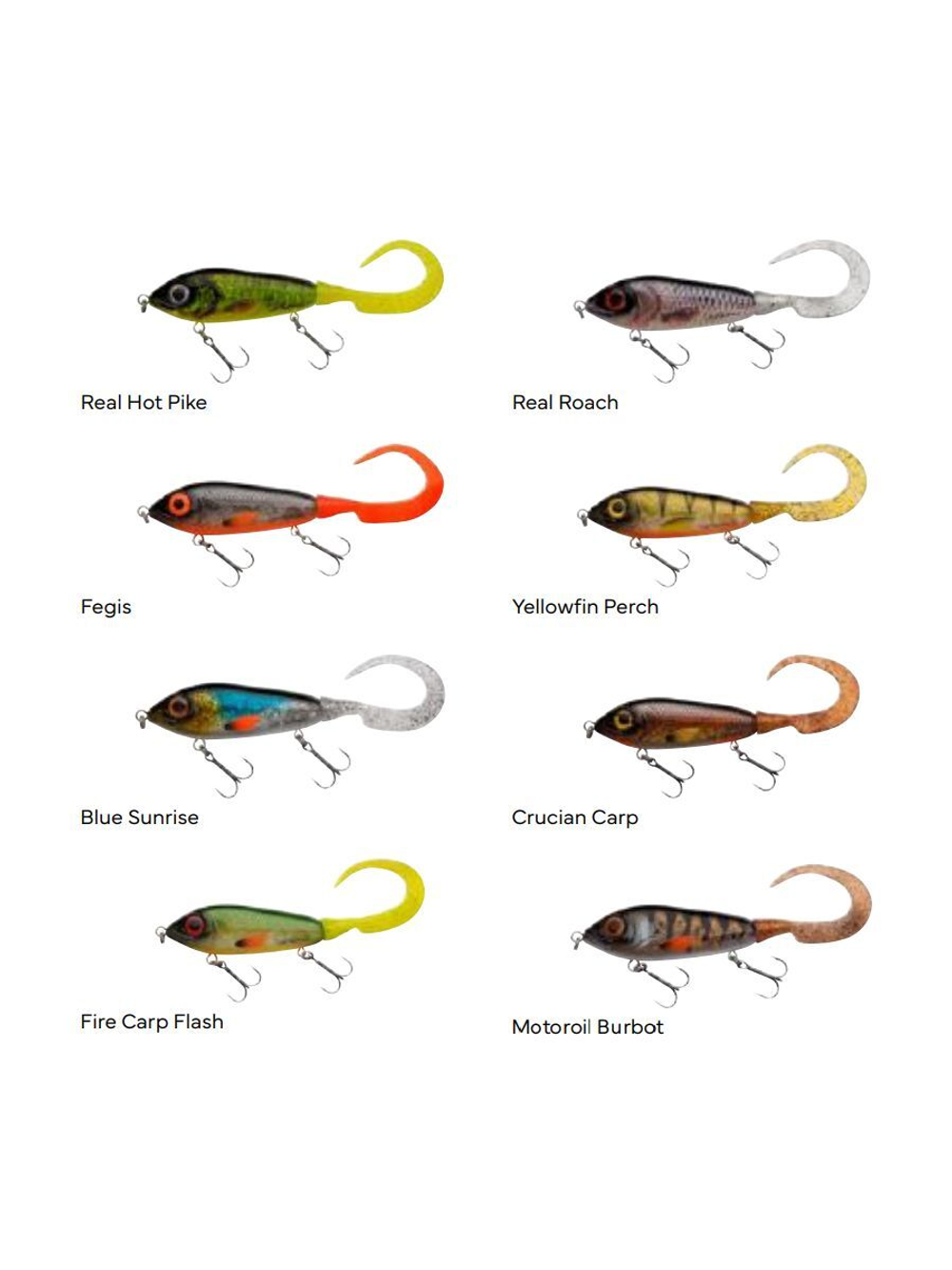 Воблер Abu Garcia Svartzonker McMy Tail 200, Fire Carp Flash, 200 мм, 83 г, тонущий, джеркбейт