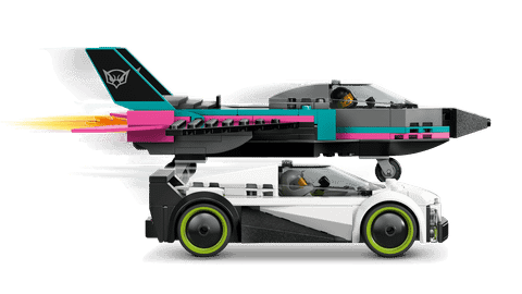Конструктор LEGO City 60489 Jet vs. Car
