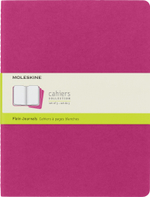 Блокнот Moleskine Cahier Journal CH023D17 XLarge 190х250мм обложка картон 120стр. нелинованный розовый неон (3шт)
