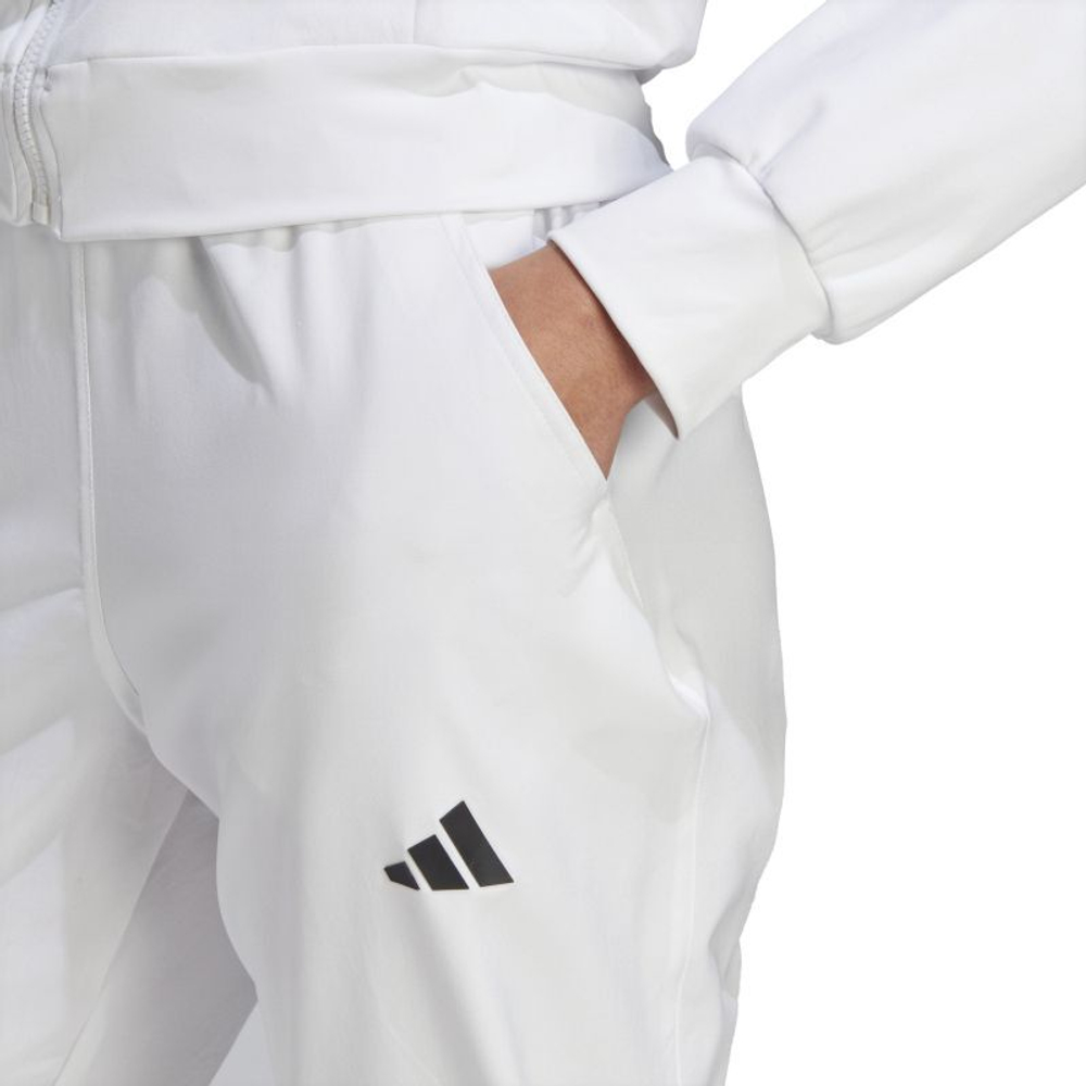 Женские теннисные брюки Adidas Woven Pant Pro - белый