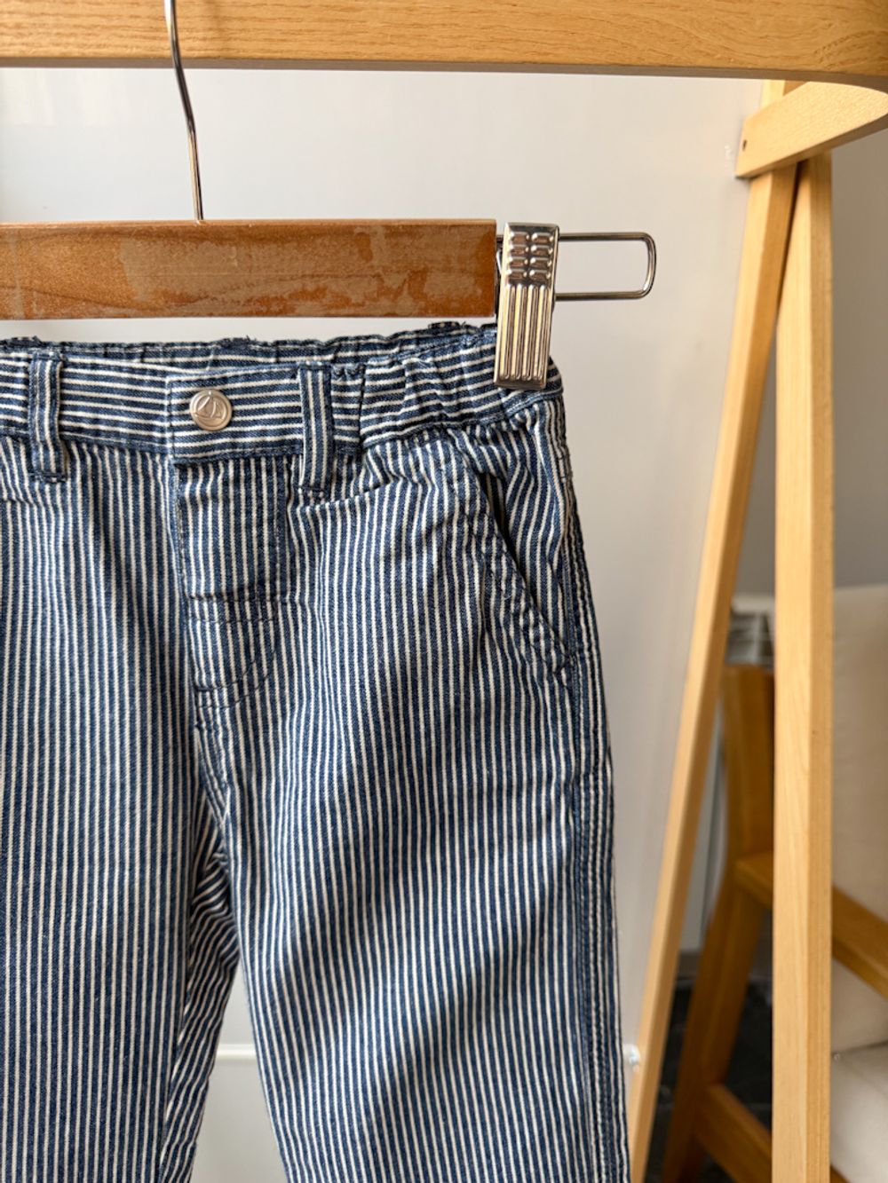 Хлопковые брюки Petit Bateau, 74