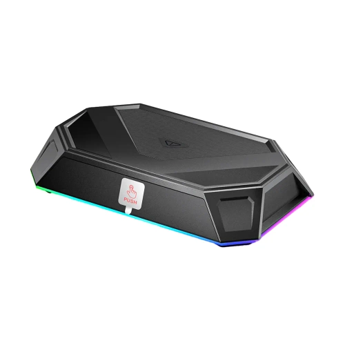 Док-станция JSAUX 8-Port RGB Docking Station HB0801, Black (Черный)