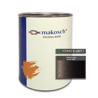 Автоэмаль makosch/INFINITI NAE, Базовая эмаль, коричневый, перламутр, 800мл.